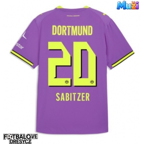 Borussia Dortmund Marcel Sabitzer #20 Alternativní Dres 2026-27 Krátký Rukáv Borussia Dortmund Marcel Sabitzer #20 Alternativní Dres 2026-27 Krátký Rukáv
